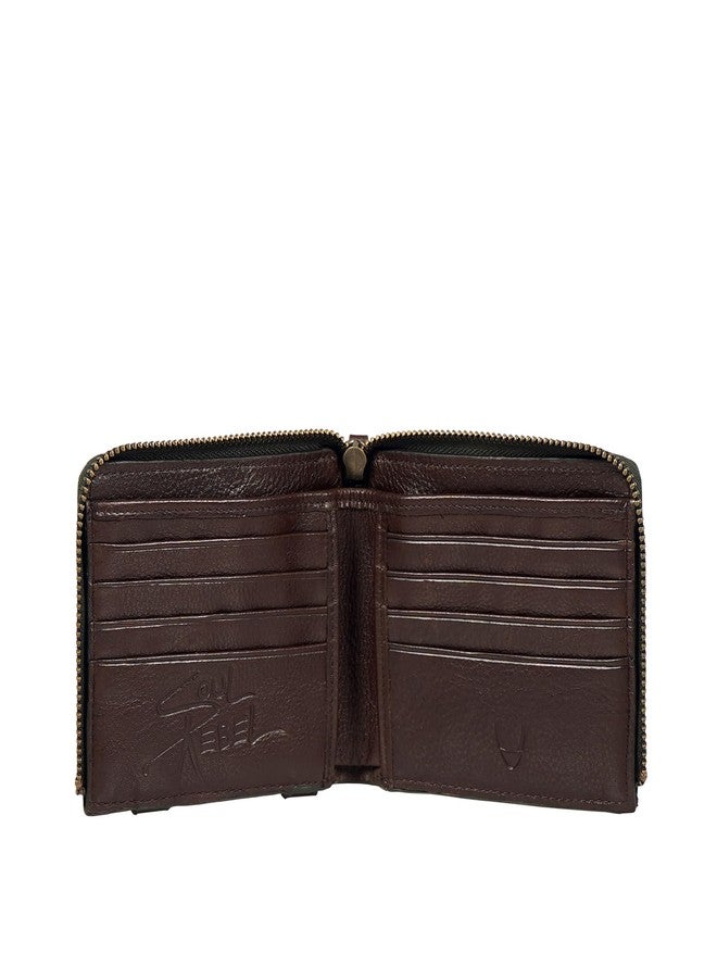 هاي ديزاين محفظة رجالية ثنائية الطي من الجلد الطبيعي من HIDESIGN - Image 3